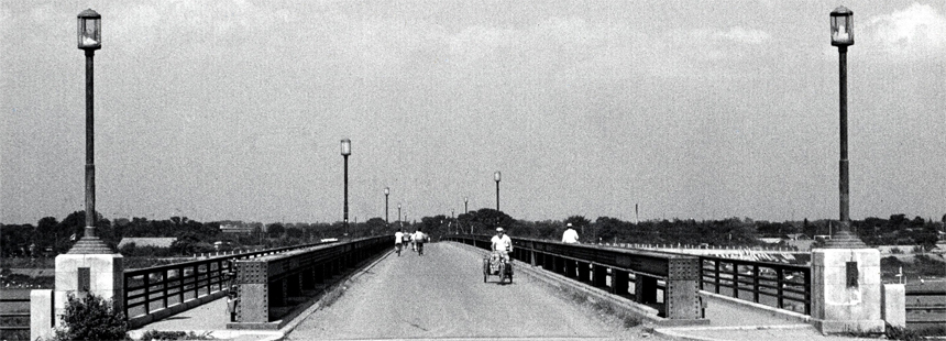 多摩水道橋橋上35年